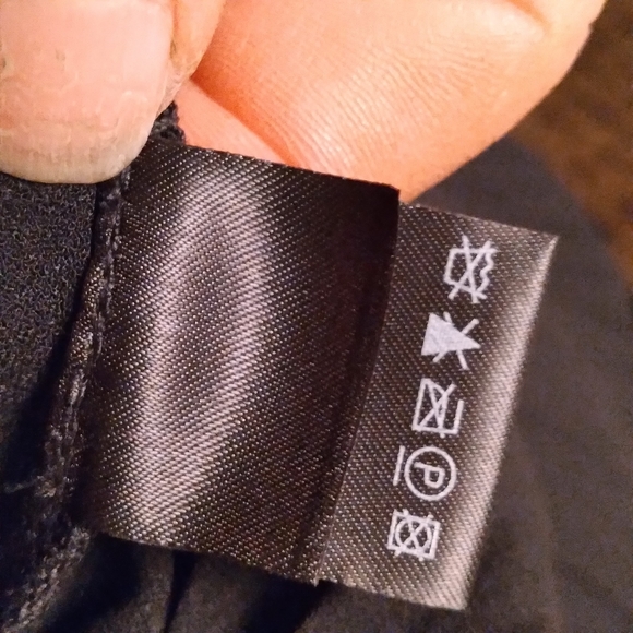 NWT - ZIMMERMANN Black Fanned Pants Wide-leg Cropped Pants, size 4 - Picture 13 of 14